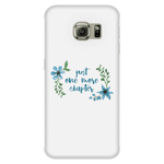 One more floral phone case white - Gifts For Reading Addicts