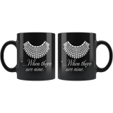 "When there are nine"11oz Black Mug - Gifts For Reading Addicts