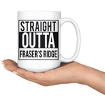 "Fraser's Ridge"15oz White Mug - Gifts For Reading Addicts