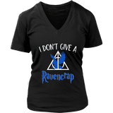 "i Don't Give A Ravencrap" V-neck Tshirt - Gifts For Reading Addicts