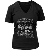 "We've loved each other" V-neck Tshirt - Gifts For Reading Addicts