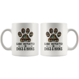 "Dogs and books"11oz white mug - Gifts For Reading Addicts