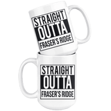 "Fraser's Ridge"15oz White Mug - Gifts For Reading Addicts