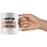 "I Have No Shelf Control"11oz White Mug - Gifts For Reading Addicts