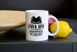 Fuck Off Mugs - Gifts For Reading Addicts