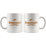 "Sassenach"11oz White Mug - Gifts For Reading Addicts