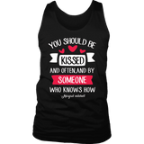 "You should be kissed" Men's Tank Top - Gifts For Reading Addicts