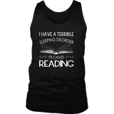 "Sleeping disorder" Men's Tank Top - Gifts For Reading Addicts