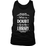 "When in doubt" Men's Tank Top - Gifts For Reading Addicts