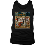 "I Found Myself In Wonderland" Men's Tank Top - Gifts For Reading Addicts