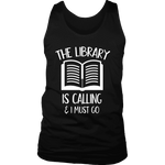 "The library" Men's Tank Top - Gifts For Reading Addicts