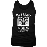 "The library" Men's Tank Top - Gifts For Reading Addicts