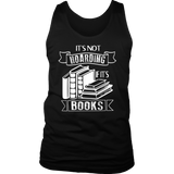 "It's Not Hoarding If It's Books" Men's Tank Top - Gifts For Reading Addicts