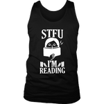 "STFU I'm Reading" Men's Tank Top - Gifts For Reading Addicts