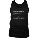 "Book hangover" Men's Tank Top - Gifts For Reading Addicts