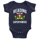 "Reading gives me"BABY BODYSUITS - Gifts For Reading Addicts