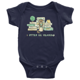 "I otter be reading" BABY BODYSUITS - Gifts For Reading Addicts