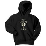 "It's a good day to read" YOUTH HOODIE - Gifts For Reading Addicts