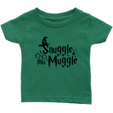 "Snuggle This Muggle"Infant T-Shirt - Gifts For Reading Addicts