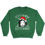 "Let It Snow" Sweatshirt - Gifts For Reading Addicts