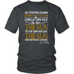 "As if she were the sun" Unisex T-Shirt - Gifts For Reading Addicts