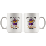 "Bookworm costume"11oz White Mug - Gifts For Reading Addicts