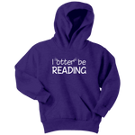 "I otter be reading"YOUTH HOODIE - Gifts For Reading Addicts