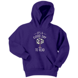 "It's a good day to read" YOUTH HOODIE - Gifts For Reading Addicts