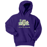 "I otter be reading" YOUTH HOODIE - Gifts For Reading Addicts