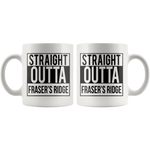 "Fraser's Ridge"11oz White Mug - Gifts For Reading Addicts