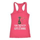 "Cats and books" Women's Tank Top - Gifts For Reading Addicts