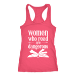 "Women who read" Women's Tank Top - Gifts For Reading Addicts