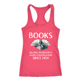 "Books" Women's Tank Top - Gifts For Reading Addicts