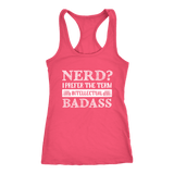 "Nerd?" Women's Tank Top - Gifts For Reading Addicts