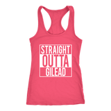 "Straight outta gilead" Women's Tank Top - Gifts For Reading Addicts