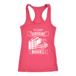 "It's Not Hoarding If It's Books" Women's Tank Top - Gifts For Reading Addicts