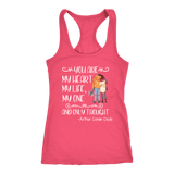 "My heart my life" Women's Tank Top - Gifts For Reading Addicts