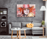 Alice In Wonderland Mad Hat Art Piece - Gifts For Reading Addicts