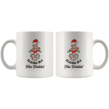 "Reading in a winter wonderland" 11oz white mug - Gifts For Reading Addicts