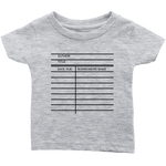 Library Card Infant T-Shirt - Gifts For Reading Addicts