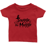 "Snuggle This Muggle"Infant T-Shirt - Gifts For Reading Addicts