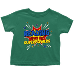 "Reading gives me"TODDLER TSHIRT - Gifts For Reading Addicts