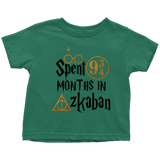 "Spent 9 Months In Azkaban"Toddler T-Shirt