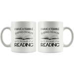 "Sleeping disorder"11oz white mug - Gifts For Reading Addicts