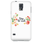 Time to read phone case white - Gifts For Reading Addicts