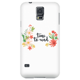 Time to read phone case white - Gifts For Reading Addicts