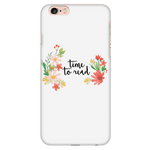 Time to read phone case white - Gifts For Reading Addicts