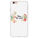 Time to read phone case white - Gifts For Reading Addicts