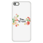 Time to read phone case white - Gifts For Reading Addicts