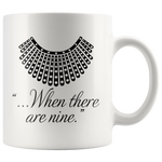 "When there are nine"11oz Black Mug - Gifts For Reading Addicts